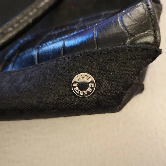 Charter Club Handbag (Macy's)Elegant Black Handbag, Like New, Black - Picture 12 of 17